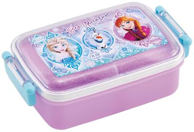 Skater Ланч Одинарный Сделано в Disney Холодное сердце RBF3ANAG69020 Детский Бокс, Ярусный, 450 мл, Куполообразный, Антибактериальный, Япония, 25, Для девочек',