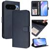 Wallet Case for Pixel - Leather/PU, Blue, With Lanyard
