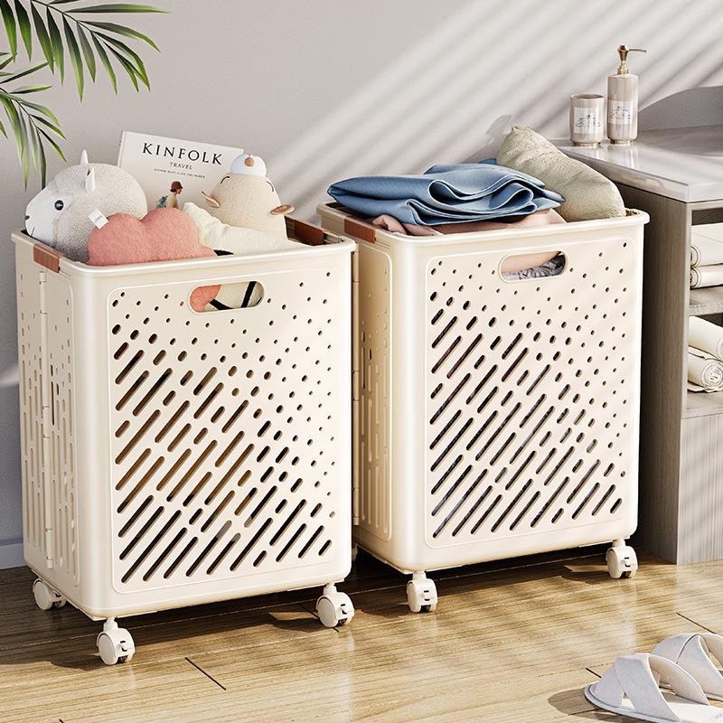 Foldable Large Capacity Laundry Hamper for Bathroom and Household Use