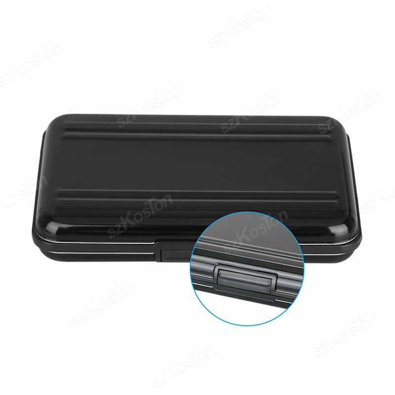 Водонепроницаемый чехол для SD-карты, держатель для карты Micro SD, мягкий пенопластовый внутренний ящик для хранения со шнурком, 12 слотов