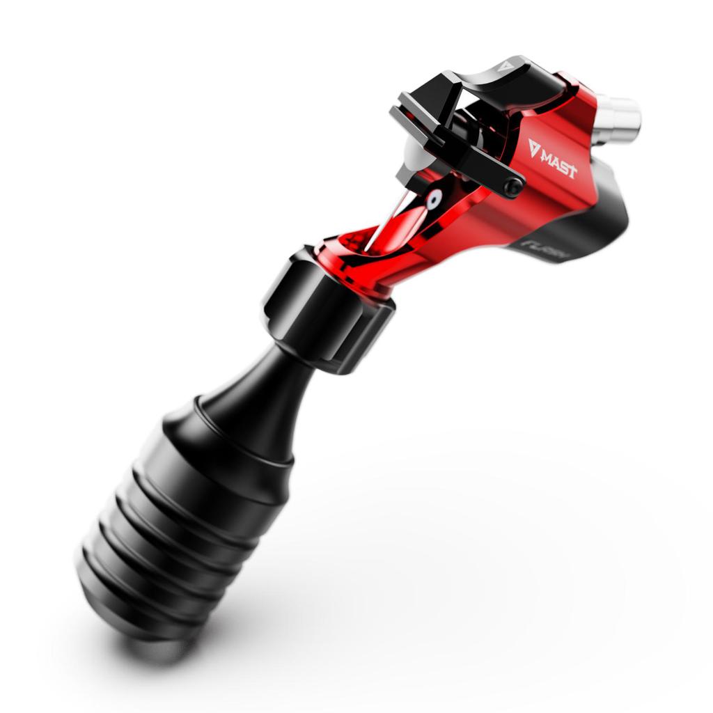 Dragonhawk Роторная тату-машина с вспышкой мачты, алюминиевая рама с прямым приводом и RCA-подключением для татуировщиков