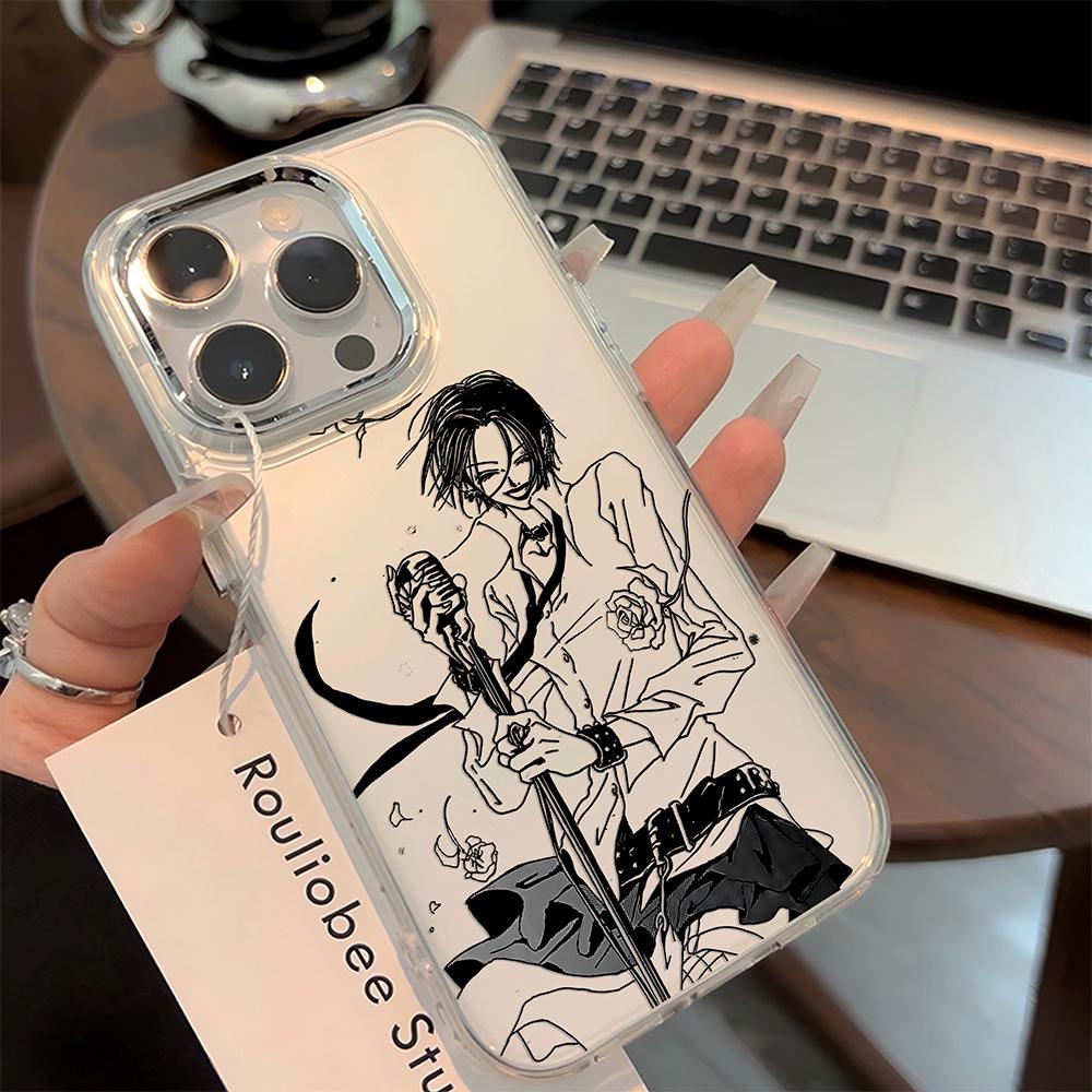 Новый Крутой Аниме Чехол Для Телефона Девушка Для Nana Osaki Line iPhone 17 16e 16 15 14 13 12 11mini Pro Max X XR XSMAX 8 7 Air Plus Чехол Y2K