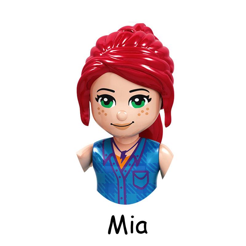 Нетоксичные сказочные принцессы дети Белль Чудовище Золушка Анна Оливия Модель Фигурка Блоки Конструктор Строительные Кирпичики Игрушки Для Детей