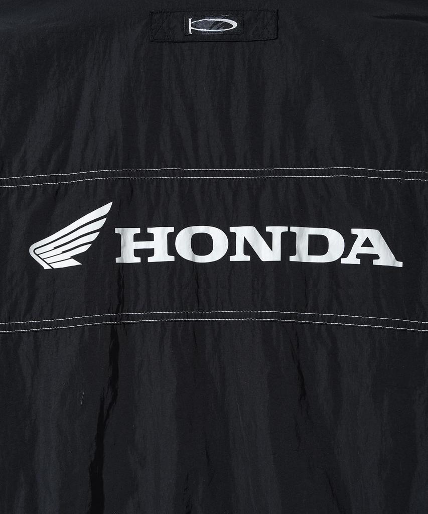 Phyps Мотоциклетная куртка-трек Honda с нейлоновой строчкой_Черная