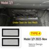 Backseat Air Vent Cover for 2025 2026 Tesla Model 3 Model Y Juniper Rear Seat Air Condition Outlet Protector Mesh Accessories
