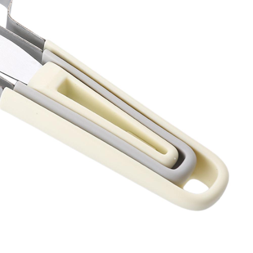 3-в-1 резак для вилки для арбуза, резак для нарезки из нержавеющей стали, инструмент для нарезки (бежевый)