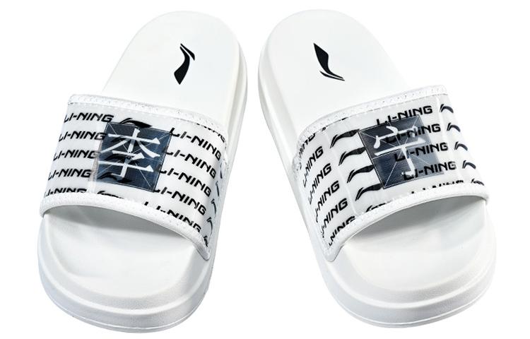Li Ning Шлепанцы женские белые AGAR016-3