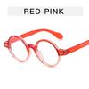 Круглые Декоративные Очки Модные Стильные Защита от Синего Света Мужские Очки Оправа Высокое Качество Женские Очки
