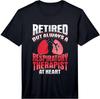 Mens Respiratory Tech Design for a Retired Respiratory Therapist Performance T-S