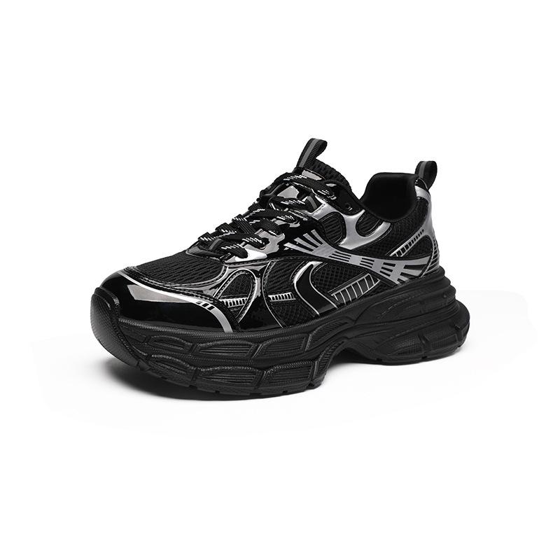 ZHR Женские кроссовки на толстой подошве, увеличивающие рост, в стиле "dad shoes": 2025 Легкие, универсальные спортивные кроссовки