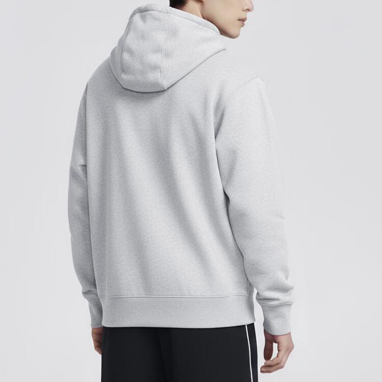 Nike Club Sweatshirts Men's Gray Hooded Thickened Regular FN3860-051