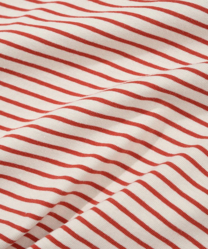 COVERNAT WOMAN Slim Striped T-Shirt Red
