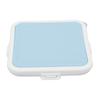 Sandwiches Storage Box Portable Sandwiches Container Lunch Box for Students Office Workers for Work Picnic Outing Blue