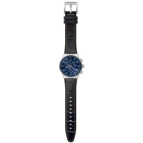 Swatch COBALT LAGOON New Irony Chrono YVS496 Men's Black