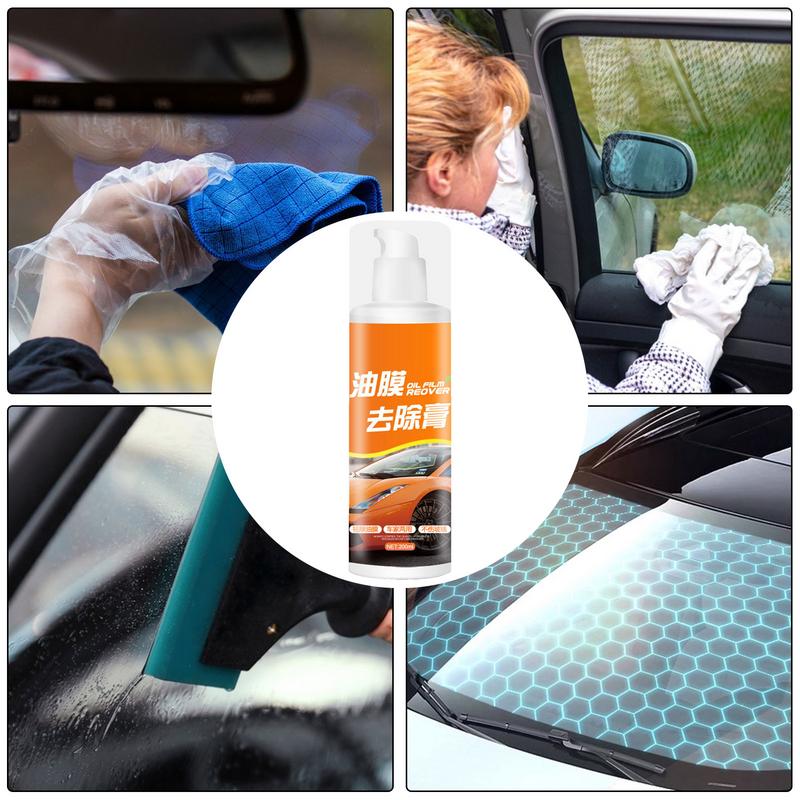 Очиститель масляной пленки на лобовом стекле автомобиля Очиститель масляной пленки на автомобильном стекле Крем для чистки автомобильных стекол Средство для удаления пятен от воды и автомобильных стекол