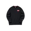 Anta Solid Color Loose Fit Pullover Long Sleeve Sweatshirt Men Sweatshirt Black 152147748-3