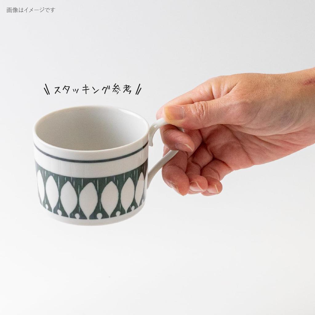 Awasaka Antico Flower Daisy Coffee Cup, approx. 8.5cm diameter x 6cm height, 200ml capacity, microwave and dishwasher safe, Made in Japan, AF88-D02