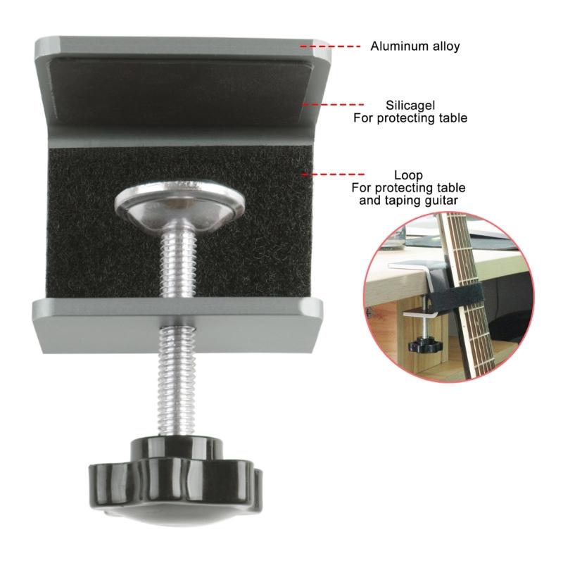 Подставки для грифа гитары, Зажимы для края стола, Держатель для гитары и баса, Подставки для грифа гитары