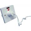 Dencon 45A Ceiling Pull Switch with Neon Indicator To BSEN 60669