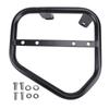 Motorcycle Side Trunk Bag Bracket Extra Storage Iron Motorcycle Side Mount Luggage Shelf for