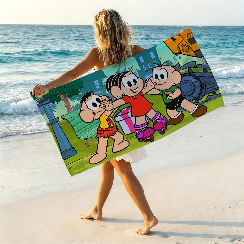 Comic M-Monica And Friends Towel Soft Pool Gift For Travel Gym Shower Camping Quick Dry Sports Beach Towel