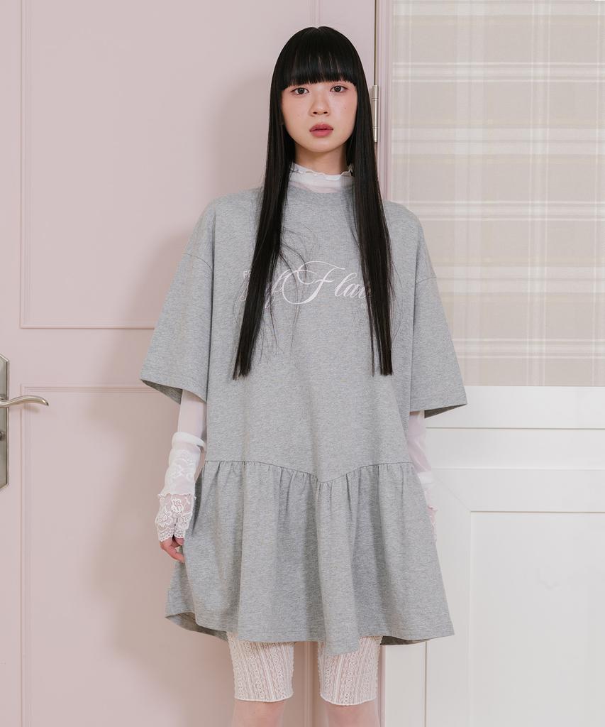 NICEGHOSTCLUB Ffats Sailor Dress Big Big Tee_Grey(Ng2Gsut590A)
