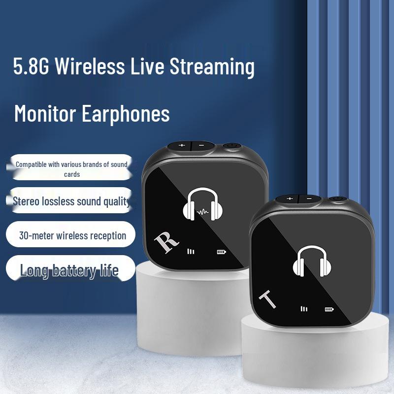 New K8K9 Wireless Lavalier Microphone for Mobile Phone Live Streaming, Outdoor Use, and Mini Wireless Lavalier Applications