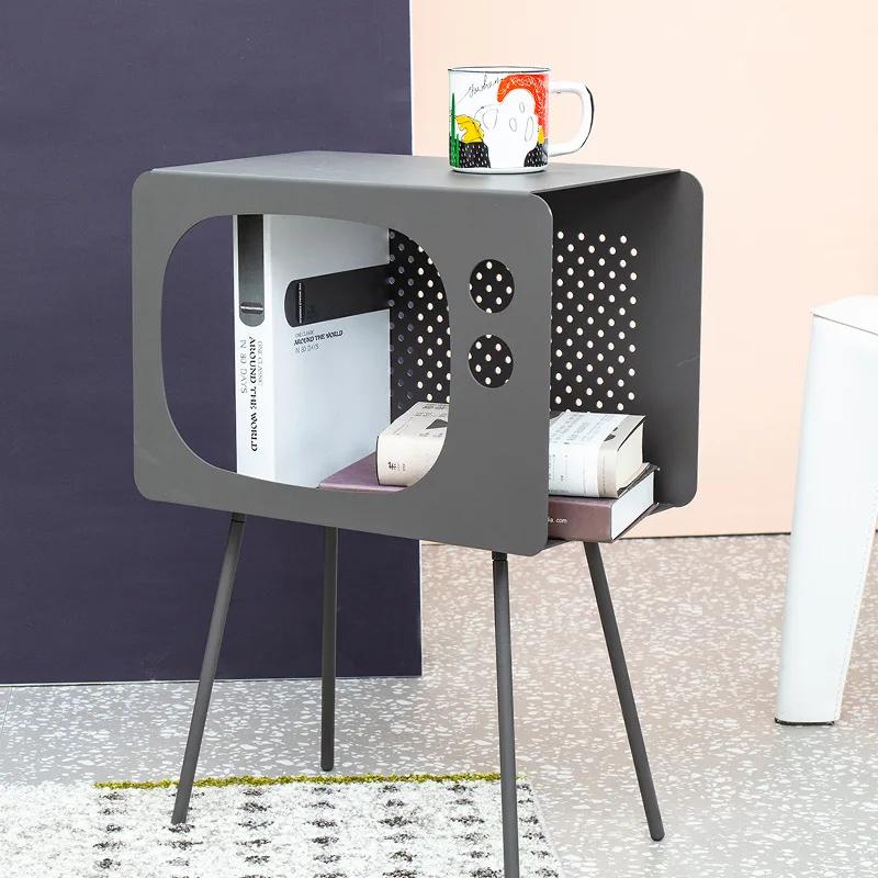 Акриловый узкий диван-консольный столик для прихожей, европейский прикроватный угловой столик для холла, ночной столик для парикмахера, мебель для прихожей YX50CT