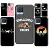 Чехол для телефона English Bulldog Heartbeat для OnePlus 9 Pro 8T 9R Nord 2 для Realme 6 7 8 Pro 8i GT Master GT Neo 2 C21