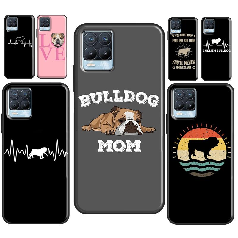 Чехол для телефона English Bulldog Heartbeat для OnePlus 9 Pro 8T 9R Nord 2 для Realme 6 7 8 Pro 8i GT Master GT Neo 2 C21