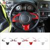 JeCar ABS Steering Wheel Decoration Pannel Cover Trim Stickers For Suzuki Jimny Up Car Interior