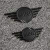 ABS Car Front Hood Rear Trunk Emblem Badge Sticker for BMW Mini Cooper F55 F56 F57 Replacement Logo Auto Accessories