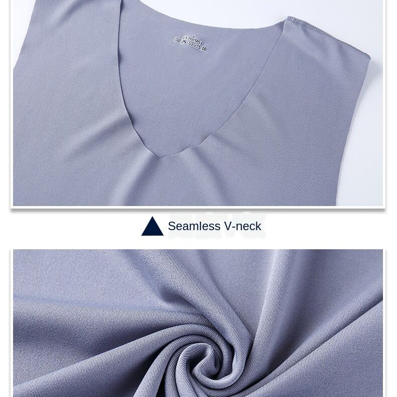 IELGY Мужской дышащий шелковый жилет для спорта и фитнеса