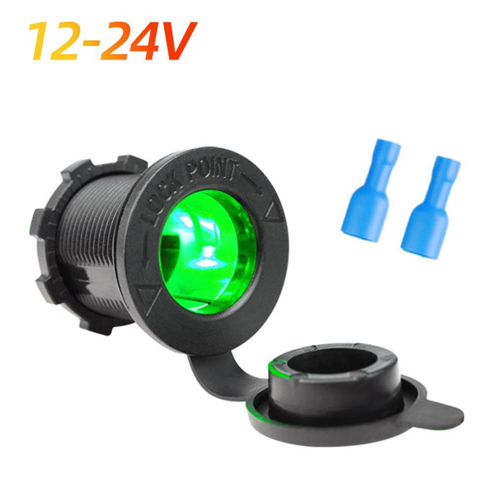 Гнездо прикуривателя для автомобиля, морского мотоцикла, квадроцикла, автофургона, розетка, розетка, водонепроницаемая вилка 12 В