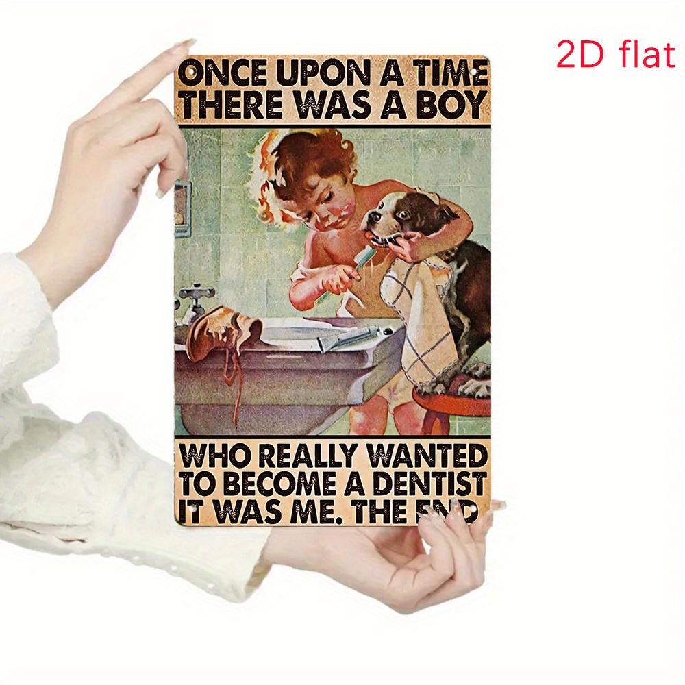 D Flat D Retro Metal Sign Inches I Have The Ability to Make People Crazy about Decorating Signs Plaques Rural W