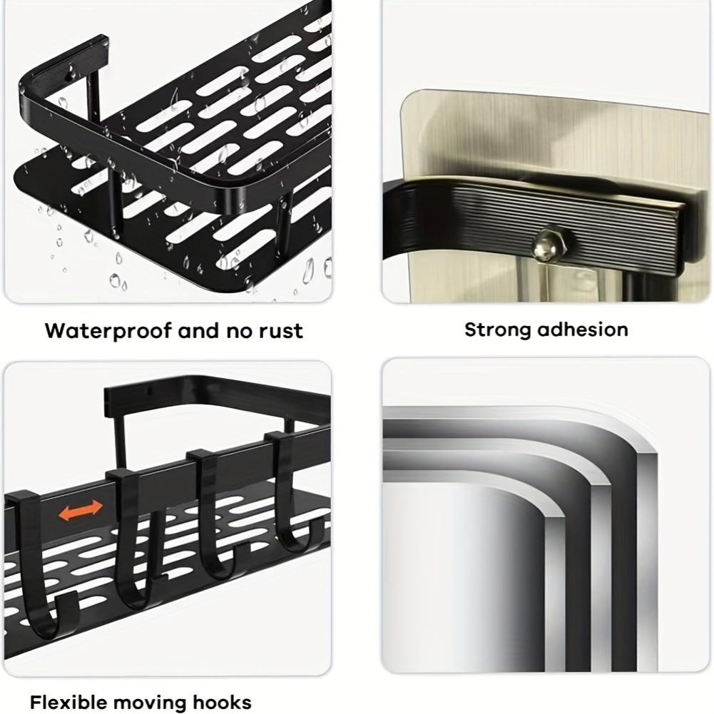 Непробивная полка для ванной комнаты ABS утолщенная полка для туалета в ванной комнате настенная полка для ванной комнаты