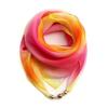 Spring Gradient Silk Scarf Women's Thin Versatile Decorative Dance Neck Protection Scarf