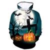 2023 Men's and Women's Halloween 3D Digital Print Hoodie
