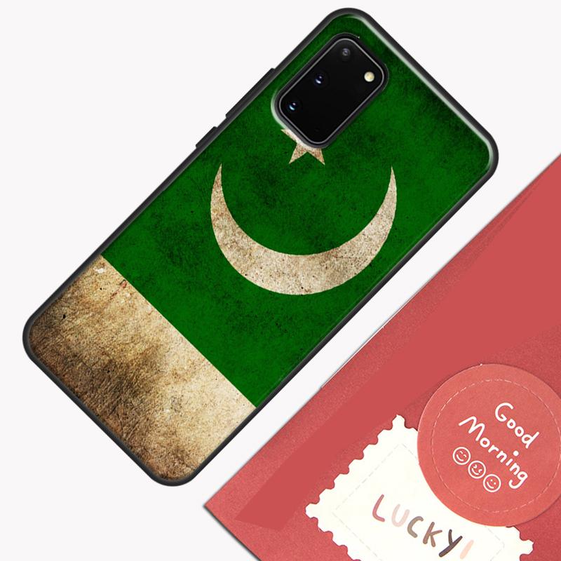 Баннер Флаг Пакистана Чехол для Телефона Для Samsung Galaxy S26 S25 Ultra S20 S21 S22 S23 S24 S10 Plus S25 FE Защитный Чехол