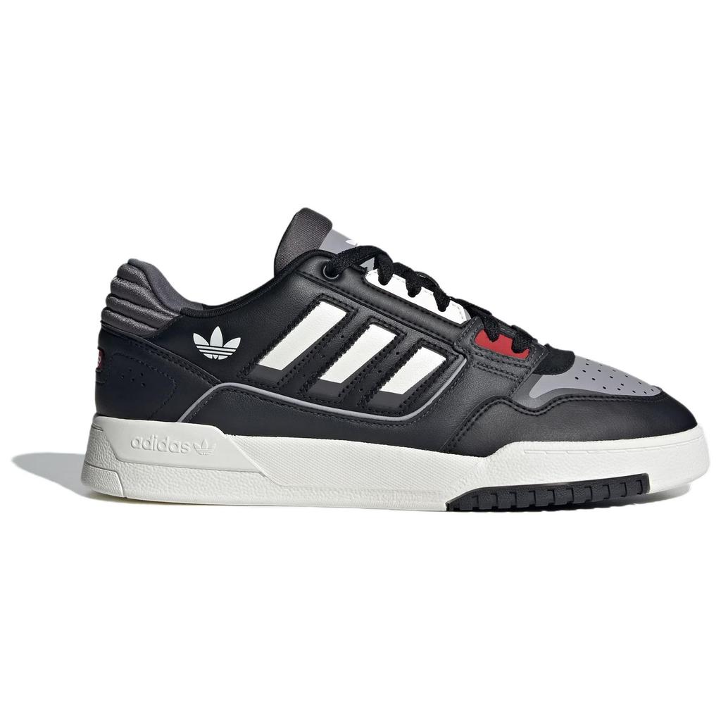 adidas Оригинальные низкие кеды Originals Drop Step 2.0, удобные, облегающие, унисекс, для скейтборда, черно-бело-серые IG4333