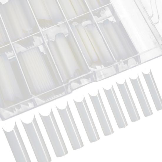 100 шт. накладных ногтей, простых в использовании, устойчивых к поломкам, мини-полезных заостренных аксессуаров для женщин