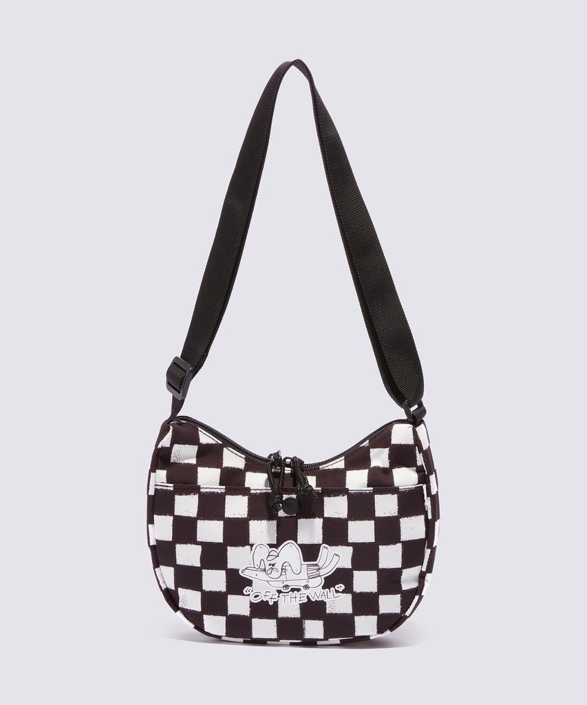 Сумка-хобо Vans Rabbit Check - Marsh Black: Lilu Check / Vn000Qf8Fba1