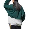 Anta SS22 Colorblock Zip-Up Long Sleeve Woven Jacket Unisex Outerwear Green 152238601-2