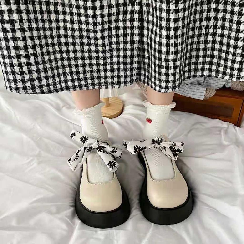 Модные туфли Лолиты для женщин, японские туфли Мэри Джейн, женские винтажные туфли для девушек, студентов, JK, туфли на высоком каблуке и платформе, косплей, большие размеры