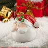Santa Snowman Elk Resin Model Christmas Figurine Garden Decor DIY Accessories Desktop Home Decorations Miniature Statue