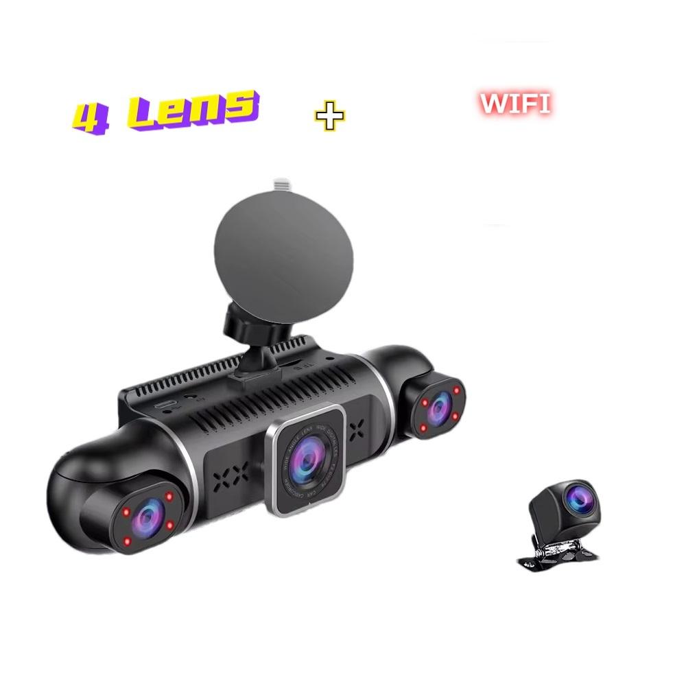 3/4-канальный видеорегистратор, 1080P HD автомобильный видеорегистратор, 360-градусная камера кругового обзора автомобиля, Видеозапись/GPS-позиционирование
