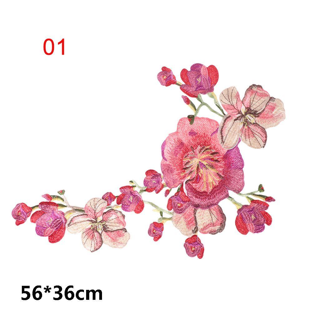 Швейные принадлежности кружевная отделка цветок вырез платья аппликация вышитый воротник нашивка на одежду