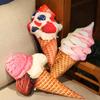 Cartoon Simulated Ice Cream Pillow Plush Toy Cute Ice Cream Cone Pillow Doll Shooting Prop Ornaments
