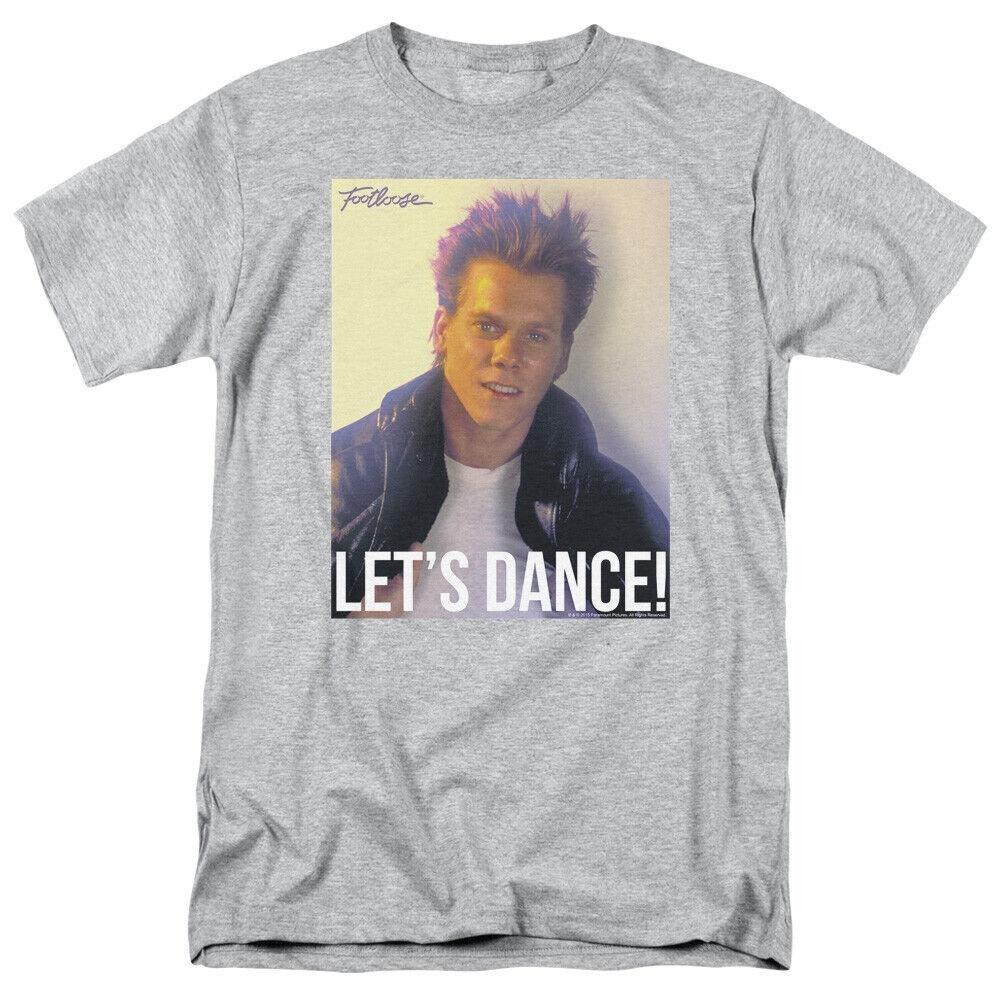 Футболка Footloose Lets Dance в стиле танцевального фильма 80-х годов, футболка унисекс