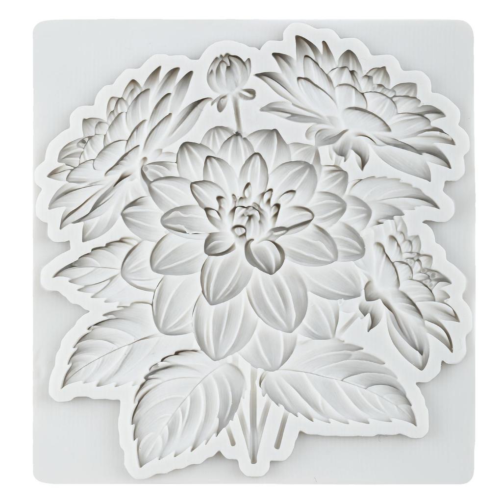 Силиконовые формы для цветка лотоса Форма для мастики «Цветок лотоса» Инструменты для украшения торта Топпер для кекса Форма для конфет, шоколада, гампасты